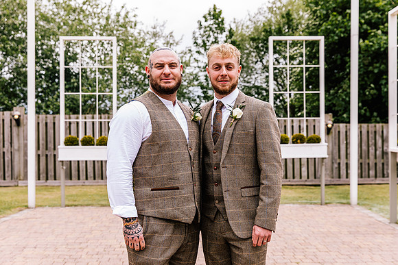 Alcumlow Wedding Barn Photography - Aimee & Mike-623