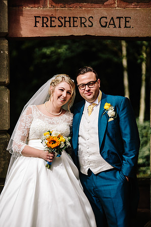 Keele Hall Wedding Photography - Katie & Simon-306