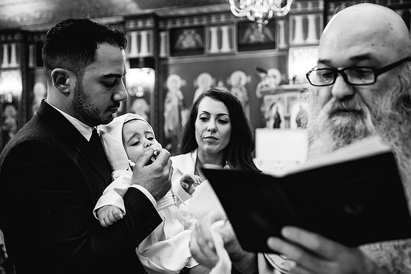 Greek Orthodox Cheristening - Staffordshire Event Photography-311