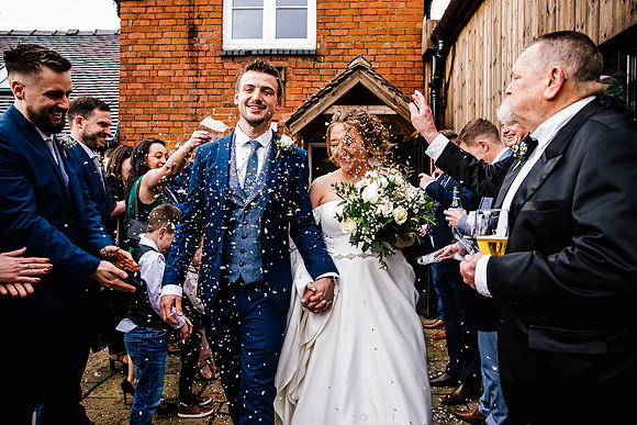 Hanbury Barn Wedding Photography - Hannah & Adam-387