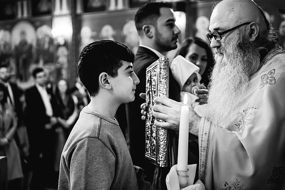 Greek Orthodox Cheristening - Staffordshire Event Photography-344