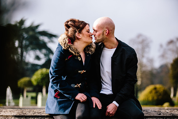 Trentham Gardens - Engagement Shoot - Staffordshire Wedding Photographer-11