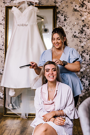 Manor House Hotel Wedding Photography - Megen & Dan-33
