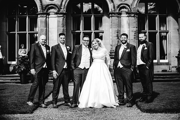 Keele Hall Wedding Photography - Katie & Simon-361