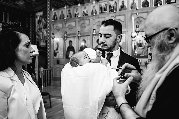 Greek Orthodox Cheristening - Staffordshire Event Photography-247