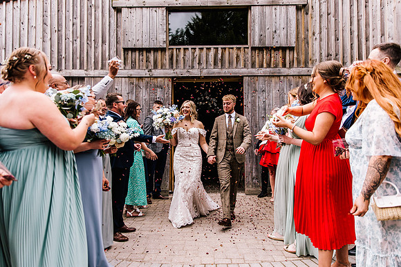 Alcumlow Wedding Barn Photography - Aimee & Mike-405
