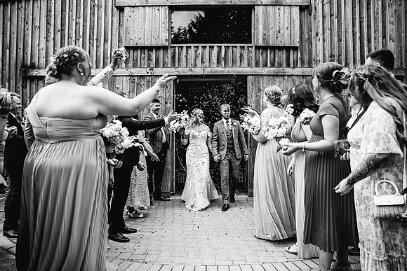 Alcumlow Wedding Barn Photography - Aimee & Mike-402