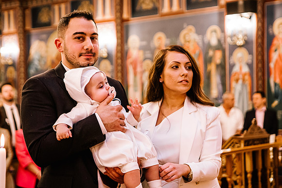 Greek Orthodox Cheristening - Staffordshire Event Photography-336