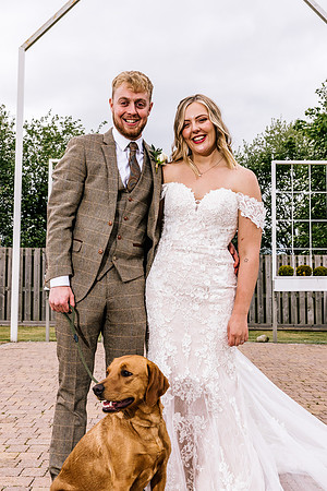 Alcumlow Wedding Barn Photography - Aimee & Mike-651