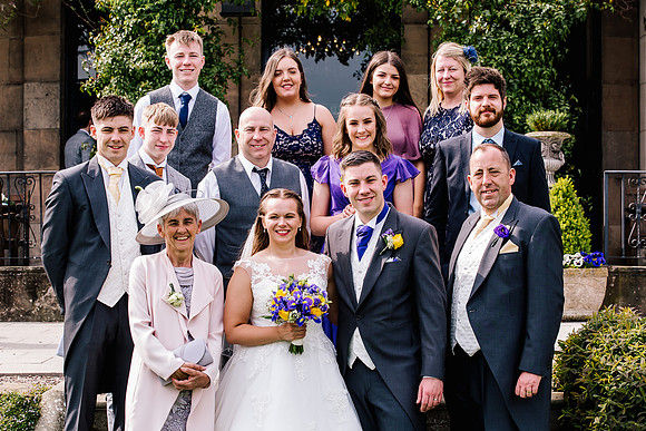 Rookery Hall Wedding Photography - Samantha & Simon-583