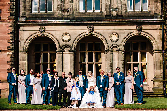 Keele Hall Wedding Photography - Katie & Simon-346