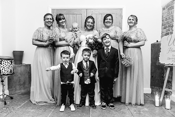 Hanbury Barn Wedding Photography - Hannah & Adam-450