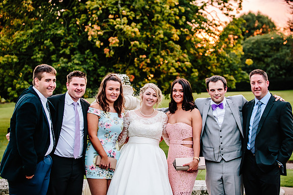 Keele Hall Wedding Photography - Katie & Simon-592