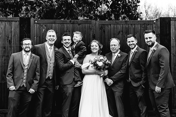 Hanbury Barn Wedding Photography - Hannah & Adam-491
