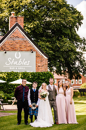 Manor House Hotel - Alsager Wedding - Louise & Jack-470
