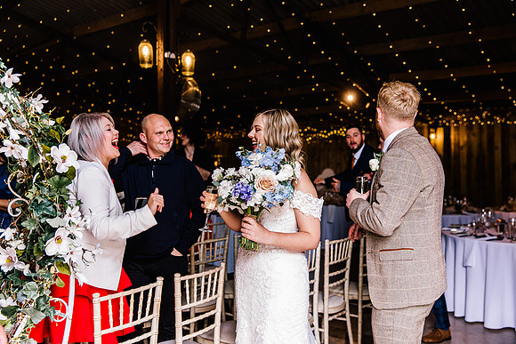 Alcumlow Wedding Barn Photography - Aimee & Mike-369