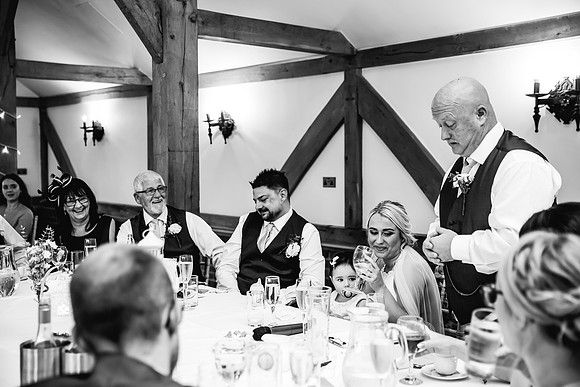 Sandhole Oak Barn Wedding Photography - Becky & Sam-540