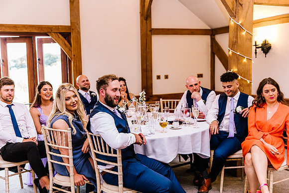 Sandhole Oak Barn Wedding Photography - Becky & Sam-571