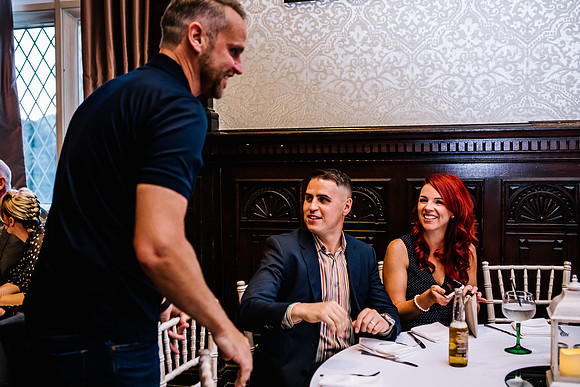 Crewe Hall Reception - Shireen & Paul-129