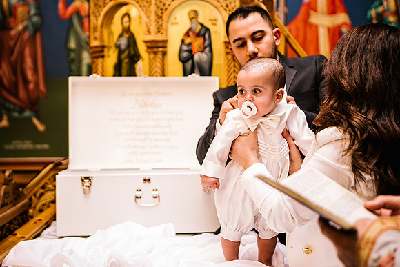 Greek Orthodox Cheristening - Staffordshire Event Photography-275