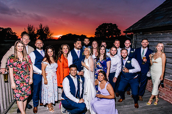 Sandhole Oak Barn Wedding Photography - Becky & Sam-729