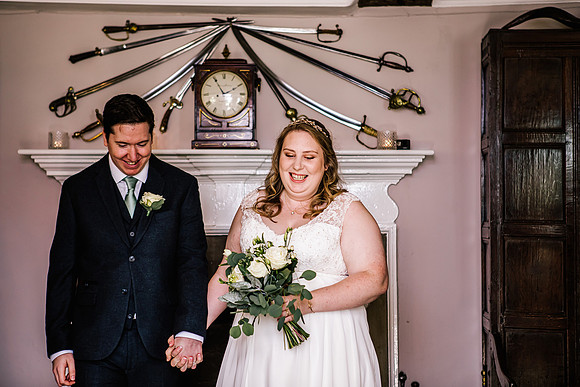 Eyam Hall Wedding Photography - Amanda & John-321
