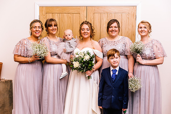 Hanbury Barn Wedding Photography - Hannah & Adam-443