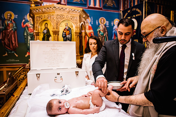 Greek Orthodox Cheristening - Staffordshire Event Photography-231