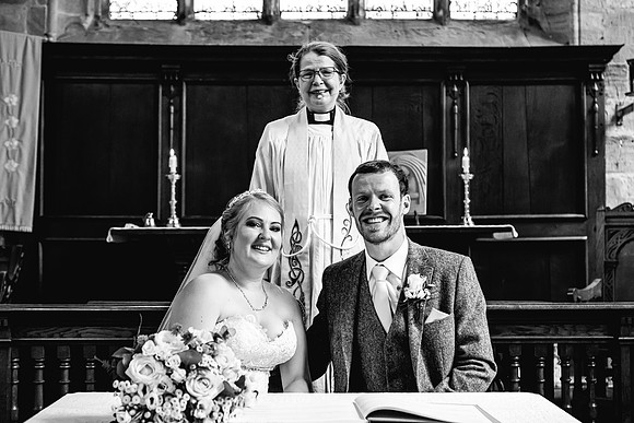 Manor House Hotel - Alsager Wedding - Louise & Jack-311