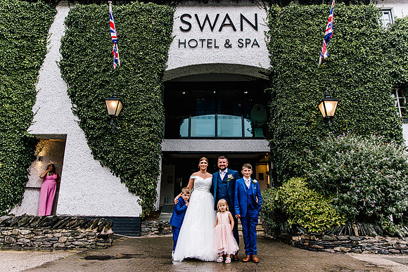 Newby Bridge Wedding Photography - Laura & Ryan-490
