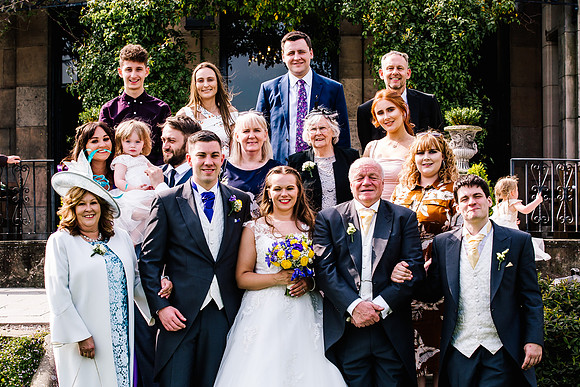 Rookery Hall Wedding Photography - Samantha & Simon-603