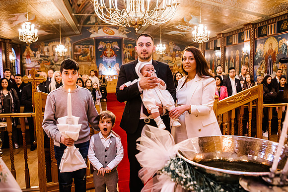 Greek Orthodox Cheristening - Staffordshire Event Photography-333