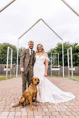 Alcumlow Wedding Barn Photography - Aimee & Mike-655