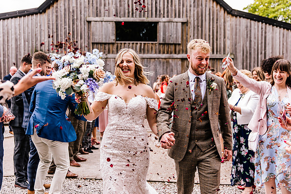 Alcumlow Wedding Barn Photography - Aimee & Mike-420