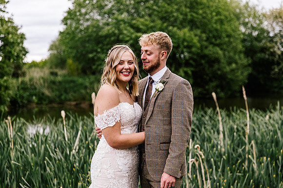 Alcumlow Wedding Barn Photography - Aimee & Mike-675