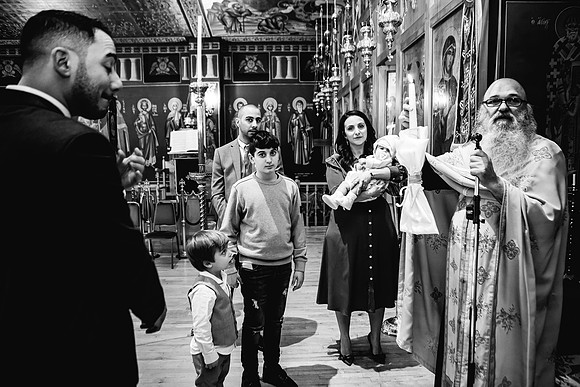 Greek Orthodox Cheristening - Staffordshire Event Photography-358