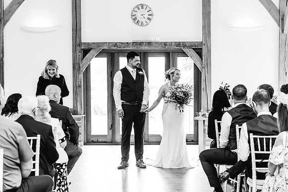 Sandhole Oak Barn Wedding Photography - Becky & Sam-262