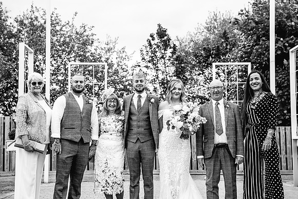 Alcumlow Wedding Barn Photography - Aimee & Mike-502