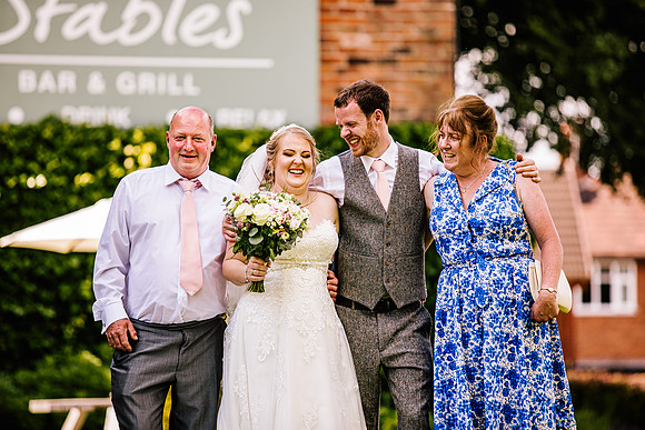 Manor House Hotel - Alsager Wedding - Louise & Jack-465