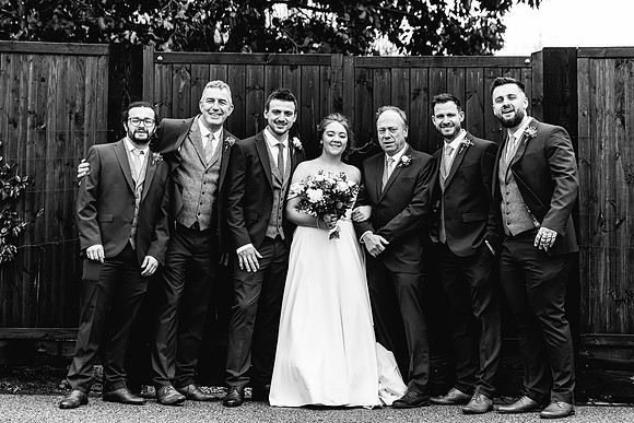 Hanbury Barn Wedding Photography - Hannah & Adam-487