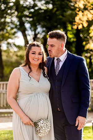 Hanbury Barn Wedding Photography - Laura & Phil-631