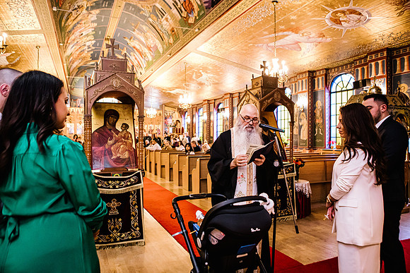 Greek Orthodox Cheristening - Staffordshire Event Photography-94