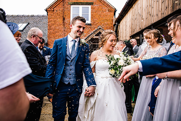 Hanbury Barn Wedding Photography - Hannah & Adam-395