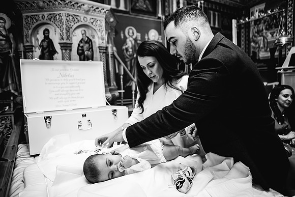 Greek Orthodox Cheristening - Staffordshire Event Photography-185