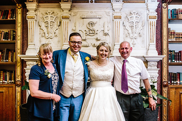 Keele Hall Wedding Photography - Katie & Simon-626