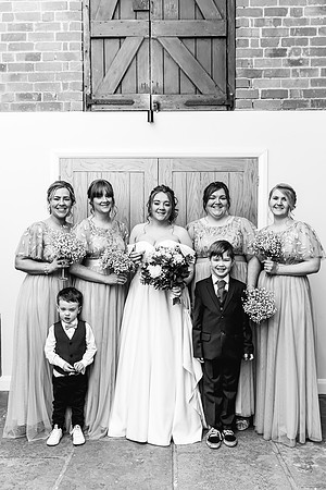 Hanbury Barn Wedding Photography - Hannah & Adam-441