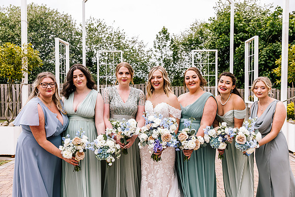 Alcumlow Wedding Barn Photography - Aimee & Mike-536
