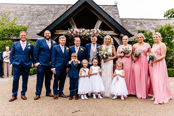 Sandhole Oak Barn Wedding Photography - Caitlin & Shane-506