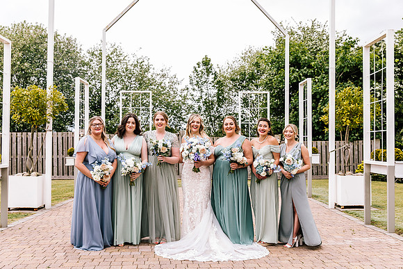 Alcumlow Wedding Barn Photography - Aimee & Mike-534