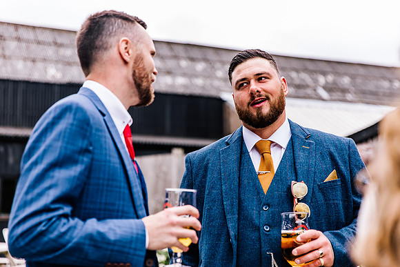 Alcumlow Wedding Barn Photography - Aimee & Mike-236
